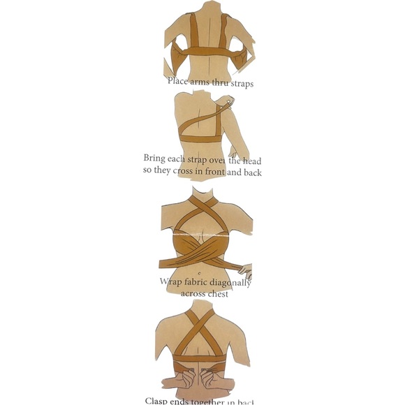 NWT Monica Hansen Beachwear top Sz L - Picture 8 of 8